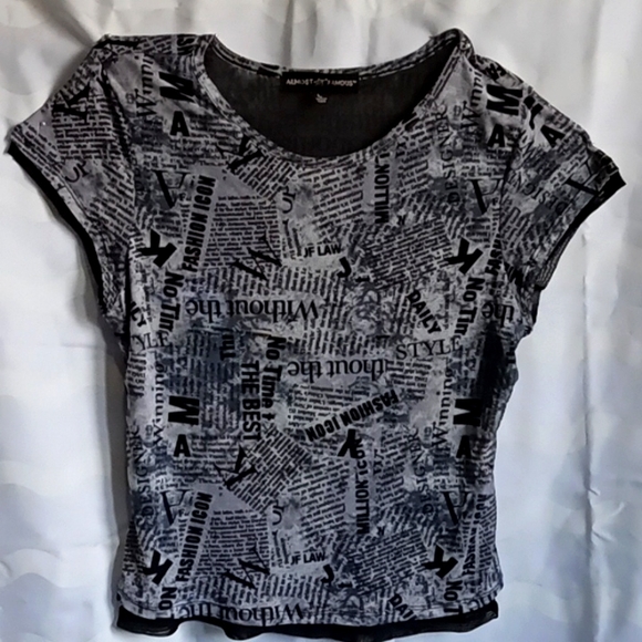 Forever Famous Tops - Women's mesh top Forever Famous brand sz Lg